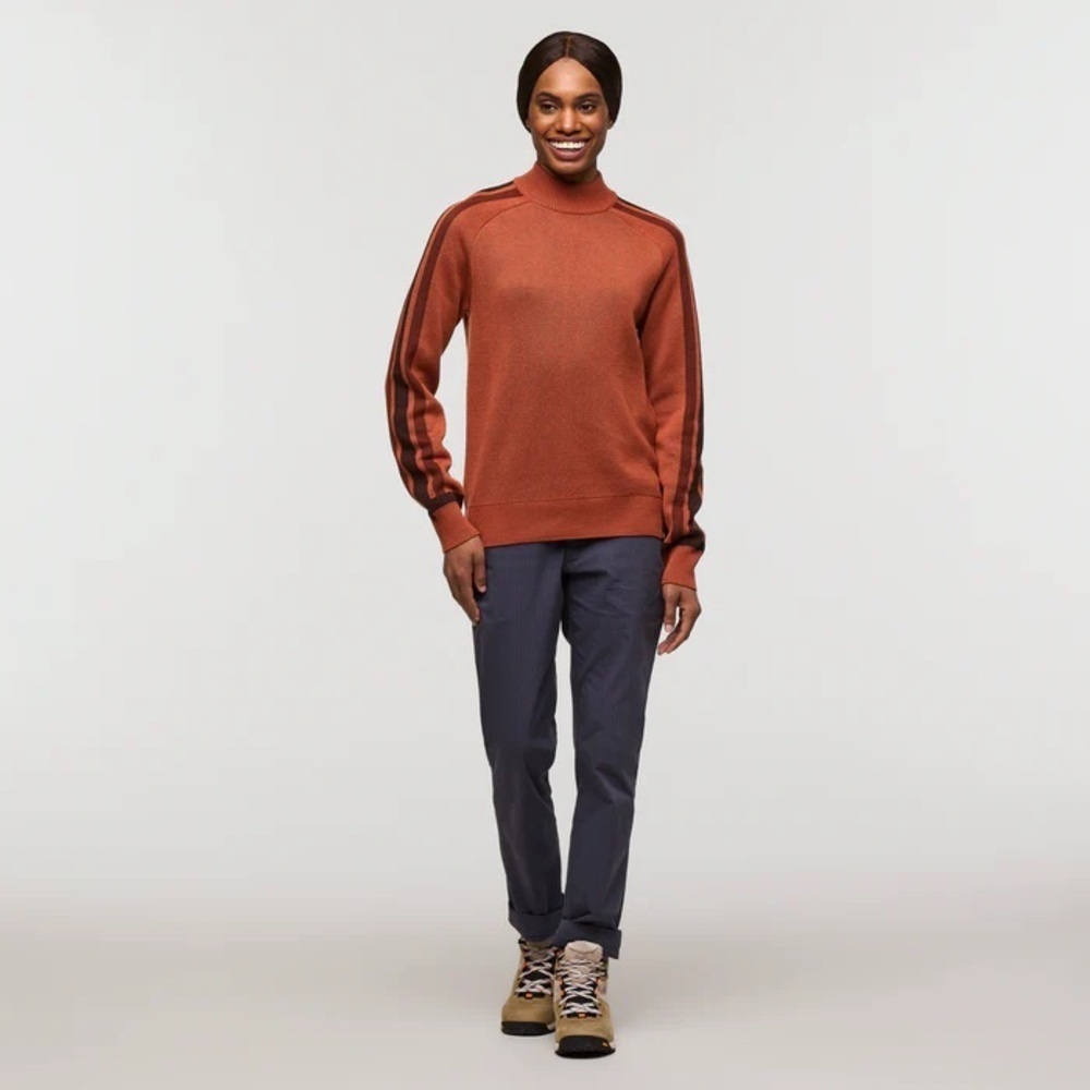 Cotopaxi Libre Mock Sweater Faded Brick Orange Brown size Medium NWT - Picture 10 of 10